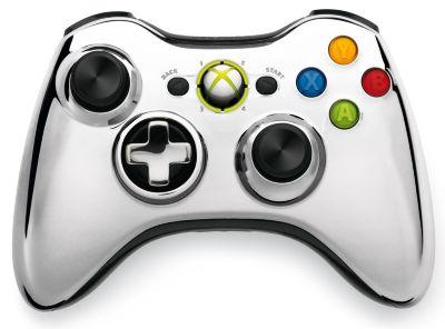 Control Inalámbrico Xbox 360 edición especial Chrome Series $4.990