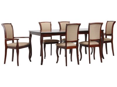 Juego de Comedor San Andres 4 Sillas + 2 Sitiales Attimo $299.990