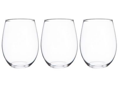 Juego 3 vasos Cristal/ Riedel $16.100