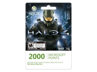 Tarjeta descargable HALO 4 War Games Maps Xbox 360 $14.990