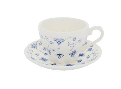 Taza de té con platillo Finlandia blue $3.290
