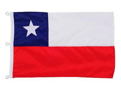 Bandera Chilena 90 x 135 cm $2.990