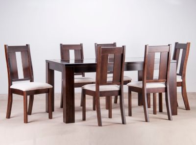 Juego de Comedor Suecia + 6 Sillas Attimo $349.990