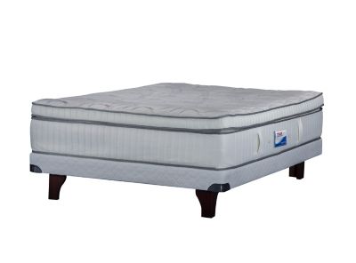 Cama Europea Flex Clasica + Colchón Maximo 2 Plazas $359.990