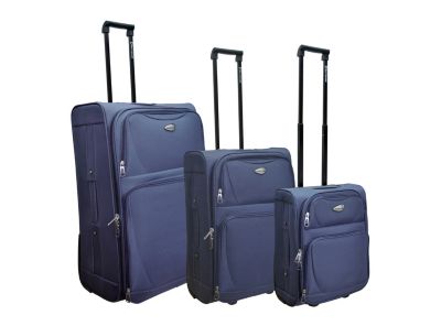 Set 3 Maletas Jamaica Azul/ Saxoline $89.990