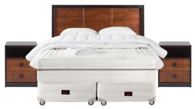 Box Spring Body Balance Vasa Soft King +Muebles Vasa + Textil CIC $629.990