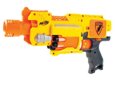 Hasbro Nerf  Pistola N-STRIKE Barricade RV-10 $14.990