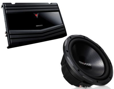 Combo Kenwood: Amplificador KAC 3604 + Subwoofer KFC W3013 $119.990