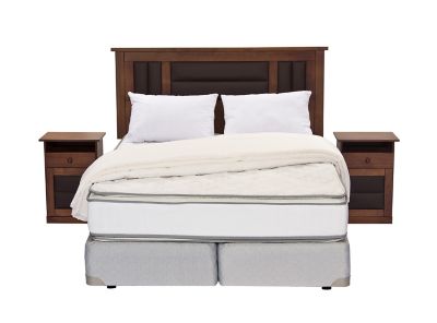 Innova-P 2 Plazas Base Dividida Lorraine Textil Flex $499.990