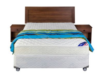 Box Americano Flex  New Entree 2 Plazas Asturia + Respaldo + 2 Veladores + Textil $199.990