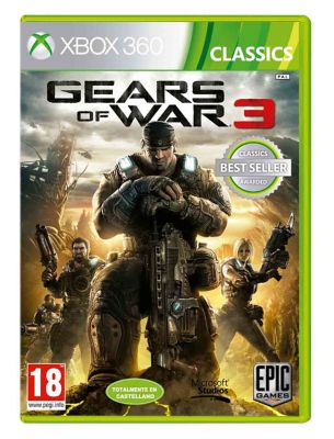 Juego Gears of War 3 Xbox360 $29.990