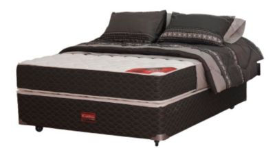 Box Americano Celta Active Pro Textil Gráfito 2 Plazas + Textil $199.990