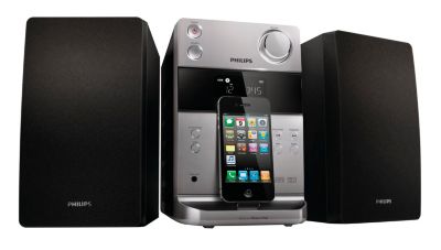 Microcomponente base iPhone/iPod Philips DCM186 $49.990
