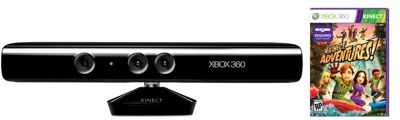 Kinect Sensor + Juego Kinect Adventures + códigos de descargas $79.990