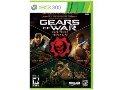 juego Xbox 360 Gears of Ward Triple Pack $16.990