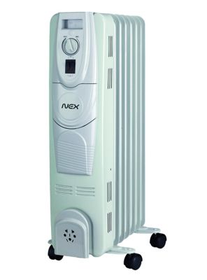Estufa oleoeléctrica 7 elementos Nex RE1510 $24.990