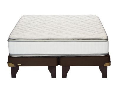 Cama Europea Flex Choc 2 Plazas Base Dividida + Colchón Innova $299.990