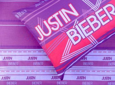 Justin Bieber Juego Sábana  1.5 Plaza $12.990