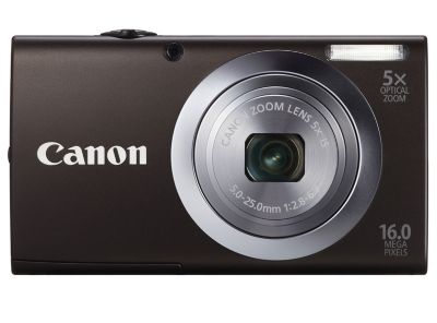 Cámara Digital Canon PowerShot A2400 IS Negra $49.990