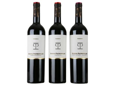 Estuche Variedad Casas Patronales Reserva x 3. 